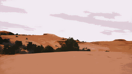 Fototapeta premium moab utah