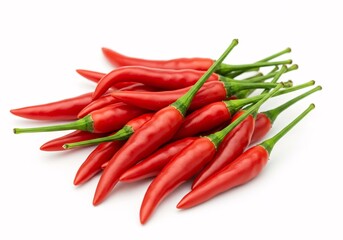 Vibrant Red Chili Peppers A Spicy Collection of Fresh Chilis