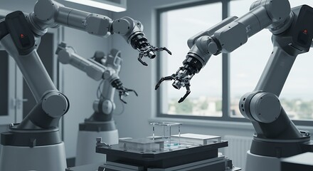 Robotic Arm in Factory