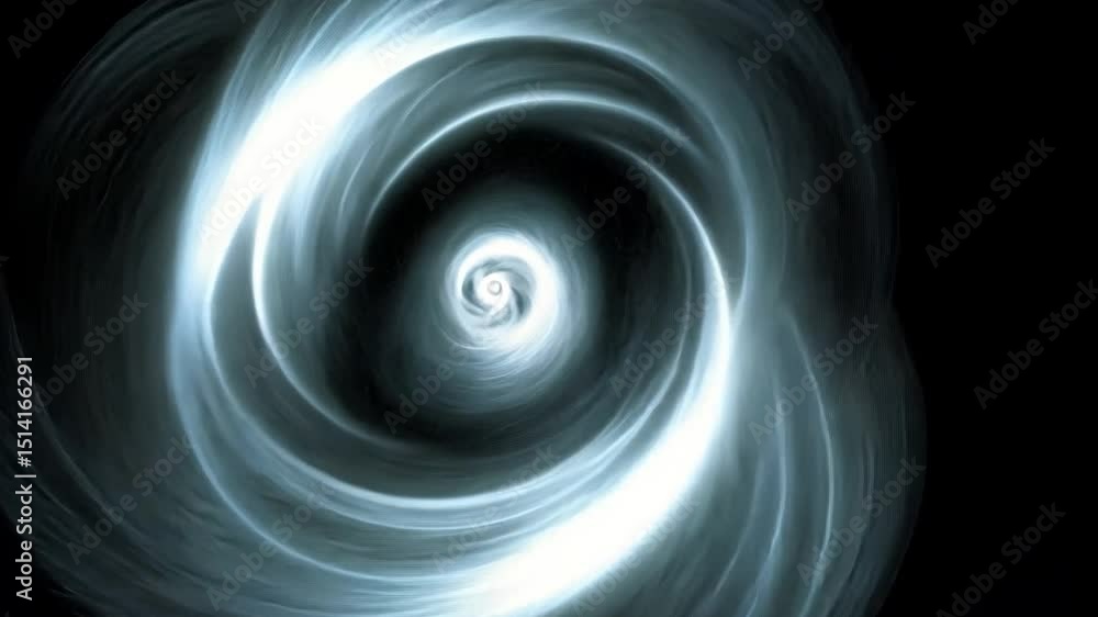 Poster ethereal glow mesmerizing swirl of light and motion in infinite vortex of depth and mystery