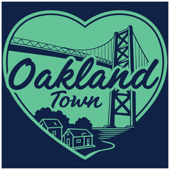 California - Oakland, Town