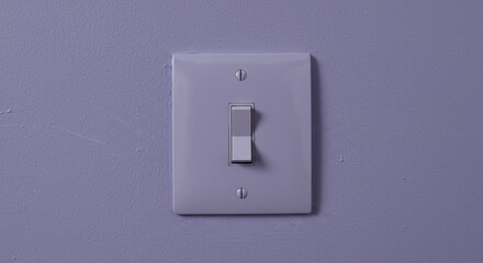 Close Up Photo of Grey Electrical Light Switch on The Wall
