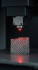Industrial Metal 3D Printing with Laser Technology and Geometric Design