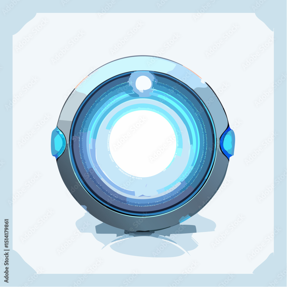 Poster smart ring with built-in glow alert and sleek design.