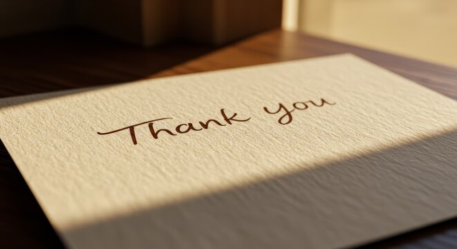 Photo Thank You for Gratitude Sincerity Kindness Warmth Support