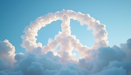 Cloud Peace Sign