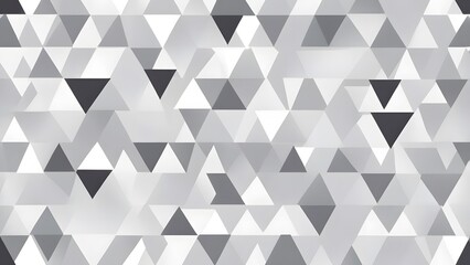 Geometric pattern of overlapping black, white, and gray triangles, creating a clean, modern design that works well for branding and backgrounds
