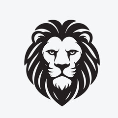Obraz premium Lion head logo icon
