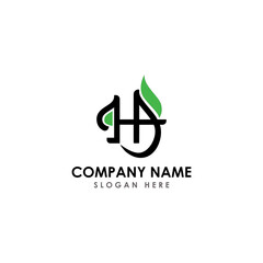 HAD initial logo design, company logo design