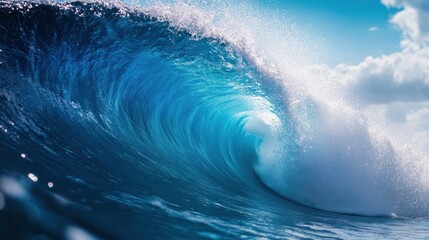 Majestic Ocean Wave: A Stunning Display of Nature's Power