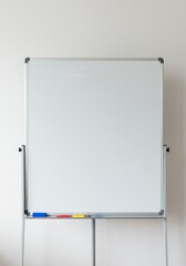 Whiteboard Photo Featuring Clean Empty Surface For Presentation