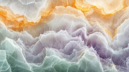 Abstract Onyx Marble Texture: A Symphony of Pastel Hues