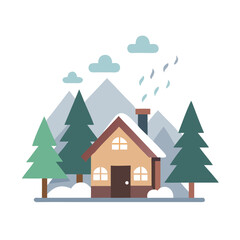 Naklejka premium Minimal Object Icon Collection – Flat Vector Set of Lifestyle, Travel, Food, and Seasonal Essentials