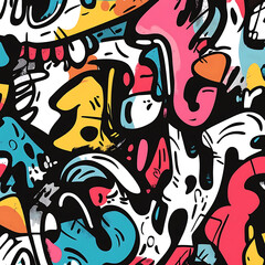 Seamless tile patterns combining cultural, modern, and botanical inspirations for commercial vector.