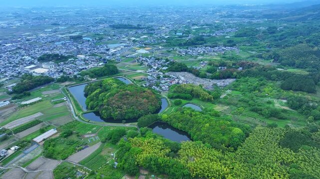 古墳遠景ドローン_kofun_013