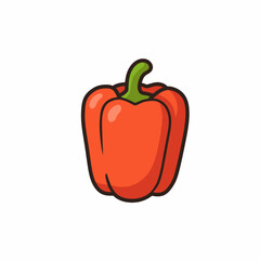 Paprika vector ilustration