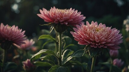 thistle flower in bloom
