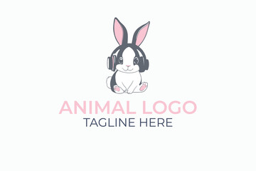 Obraz premium easter bunny vector illustration