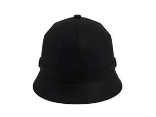 Fototapeta premium blank black hat for mockup blank template