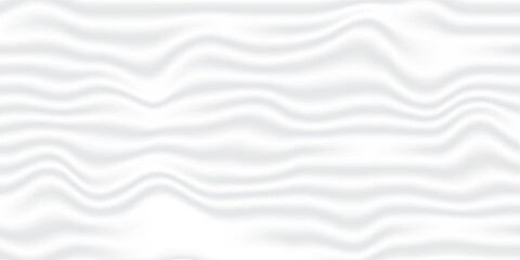 Obraz premium White and grey abstract background with wavy lines and aluminum foil patterned gradient texture, ideal for modern, elegant or tech-themed designs.