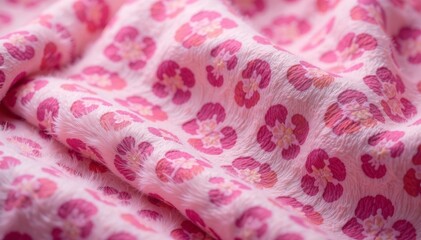 Soft pink leopard fur with intricate swirling patterns and delicate texture, fur, exotic, artistic
