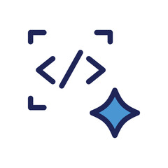 AI Generated Code Icon