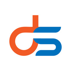Web line modern color full logo design