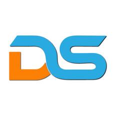 Web line modern color full logo design
