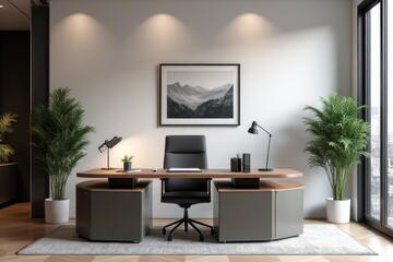 Fototapeta premium Redefining the Contemporary Office Environment