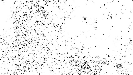 Abstract grunge texture design on a white background. Pattern for printing dirt, stains, scuffs. Texture monochrome dark. 
