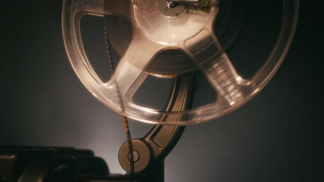 Bolex M8 Projector With Rolling Film Spool And Lens Light