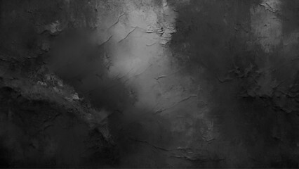 Elegant black background vector illustration with vintage distressed grunge texture, Dark gray concrete wall texture. Industrial cement wall background.
