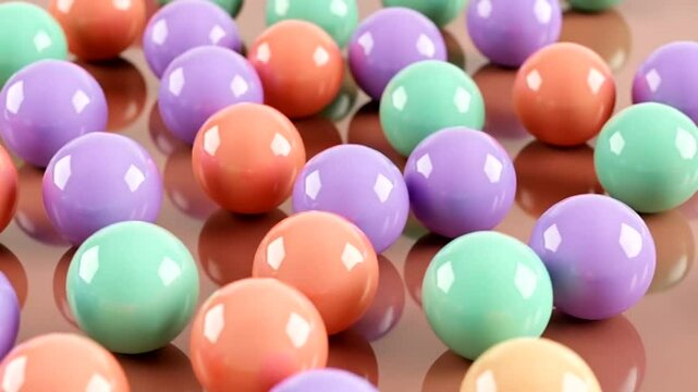 colorful easter eggs on white