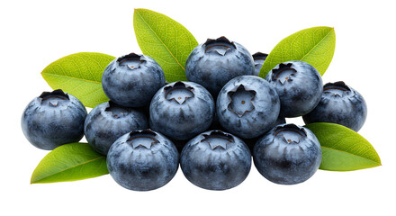 blueberries on white without background png