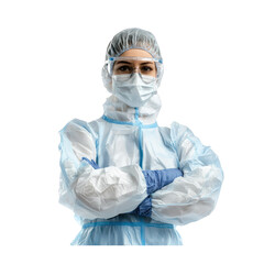 Manufacturing Technician isolated on transparency background