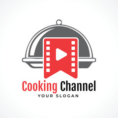 cooking youtube channel logo design