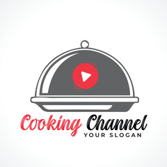 cooking youtube channel logo design