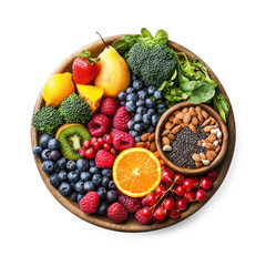 Nutrition and Wellness Coach isolated on transparency background