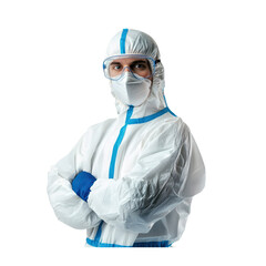 Occupational Health Specialist isolated on transparency background