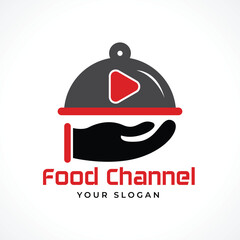 cooking youtube channel logo design