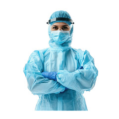 Public Health Specialist isolated on transparency background