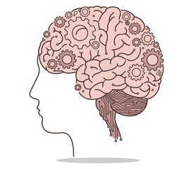 A Mechanical Mind: Gears and Circuits Intertwined in a Human Brain