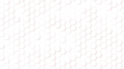 Honeycomb shape geometric background white grid abstract ornament. Abstract geometric graphic white and black hexagon pattern background
 