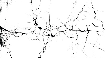 Grunge black and white pattern. Monochrome particles abstract texture. Background of cracks, scuffs, chips, stains, ink spots, lines. Dark design background surface. Gray printing element. 