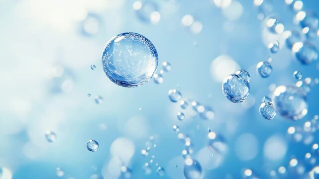 blue water bubble ini blue water footage
