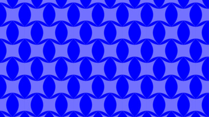 Fototapeta premium Abstract blue pattern seamless repeat decorative background with geometric shapes and texture