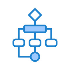 Fototapeta premium Workflow Icon