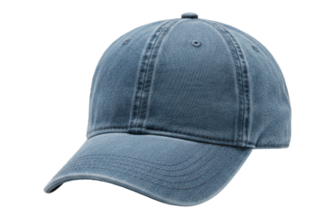 Blue Baseball Cap Simple Headwear