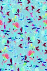 Fototapeta premium beautifull pattern idea for textile design