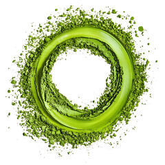 Refreshing Green Tea Leaves and Brewed Drink: Natural, Healthy, and Antioxidant-Rich Beverage